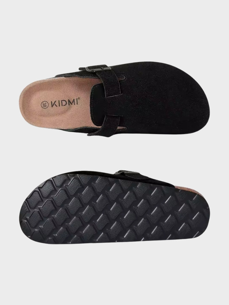 DCRB Suede Clogs