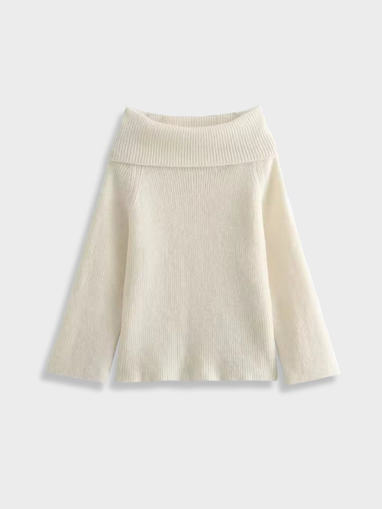 DCRB Off Shoulder Knitted Longsleeve