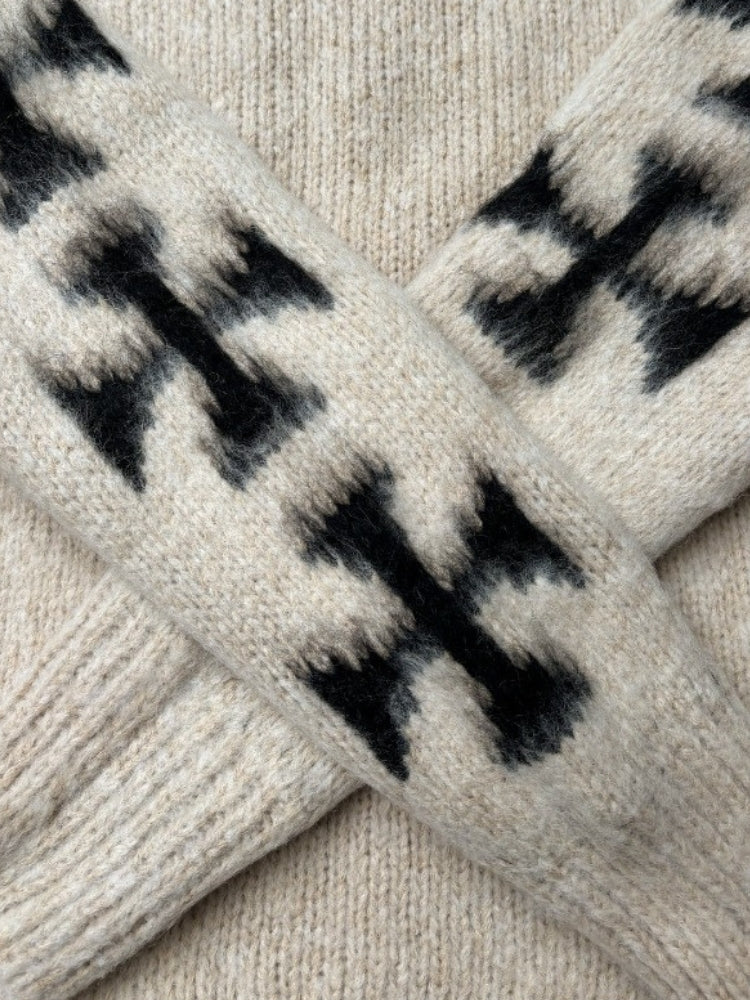 DCRB Blurry Cross Sweater