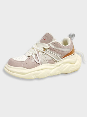 Beige / White