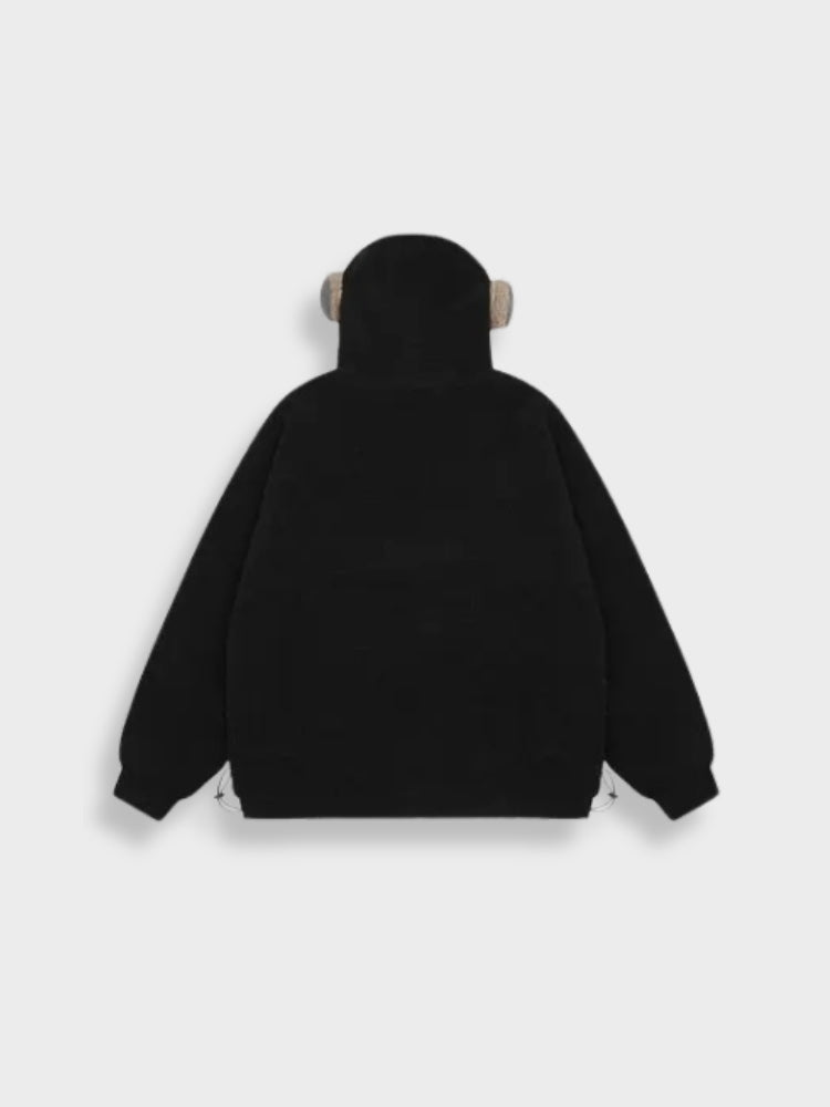 Lofi Bear Full Zipper Fleece