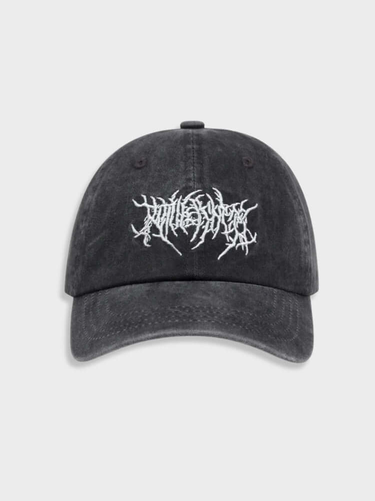 Denim Goth Cap