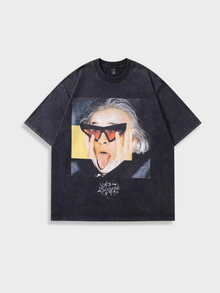 Crazy Genius Albert Einstein Tee