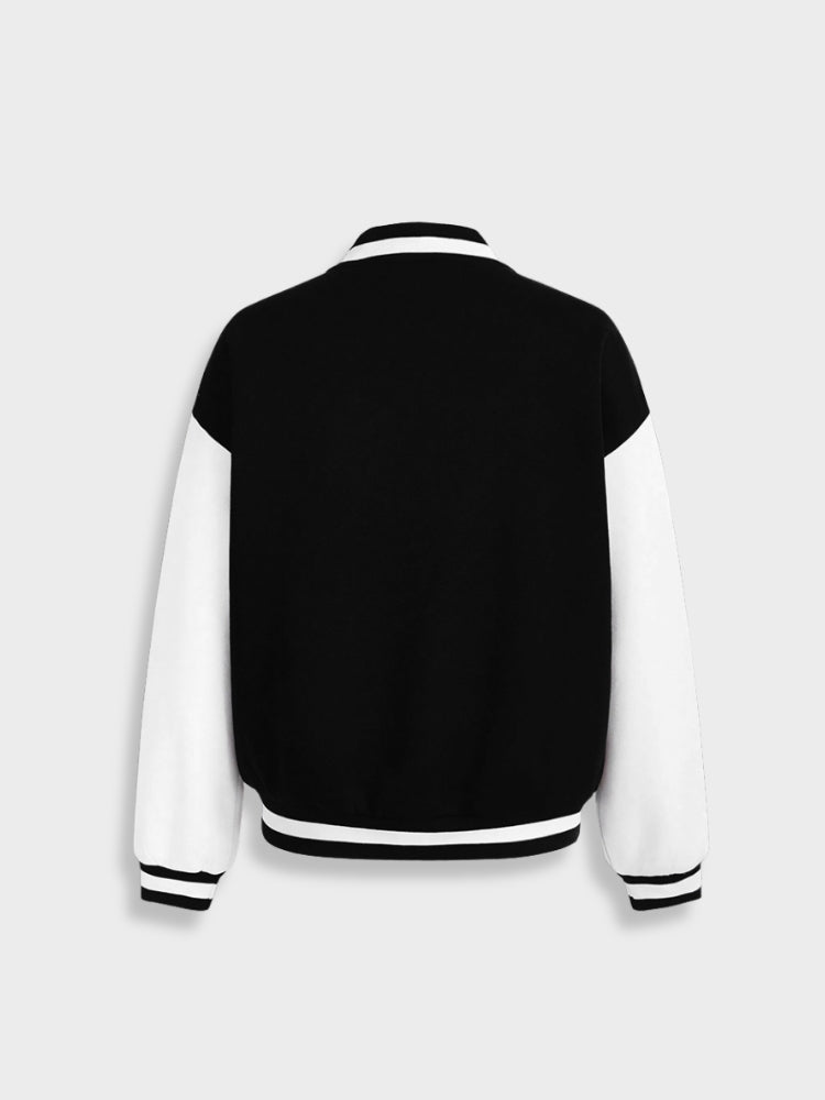 DCRB Retro Varsity Women Baseball Jacket