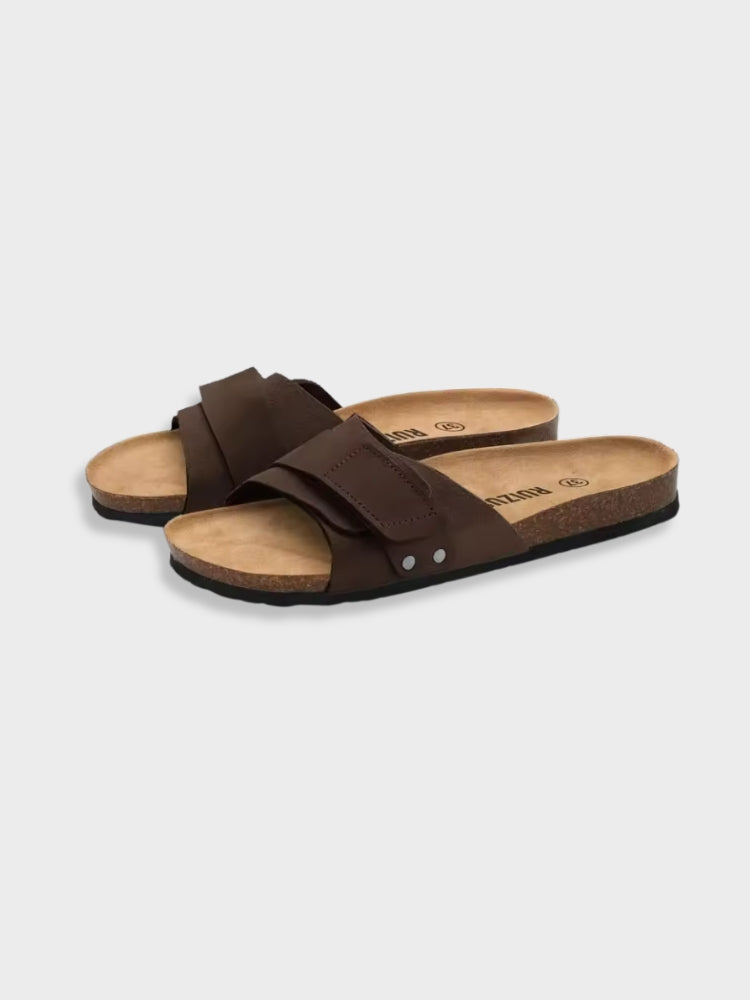 DCRB Men Flat Cork Slides