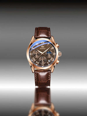 Rose Gold & Brown