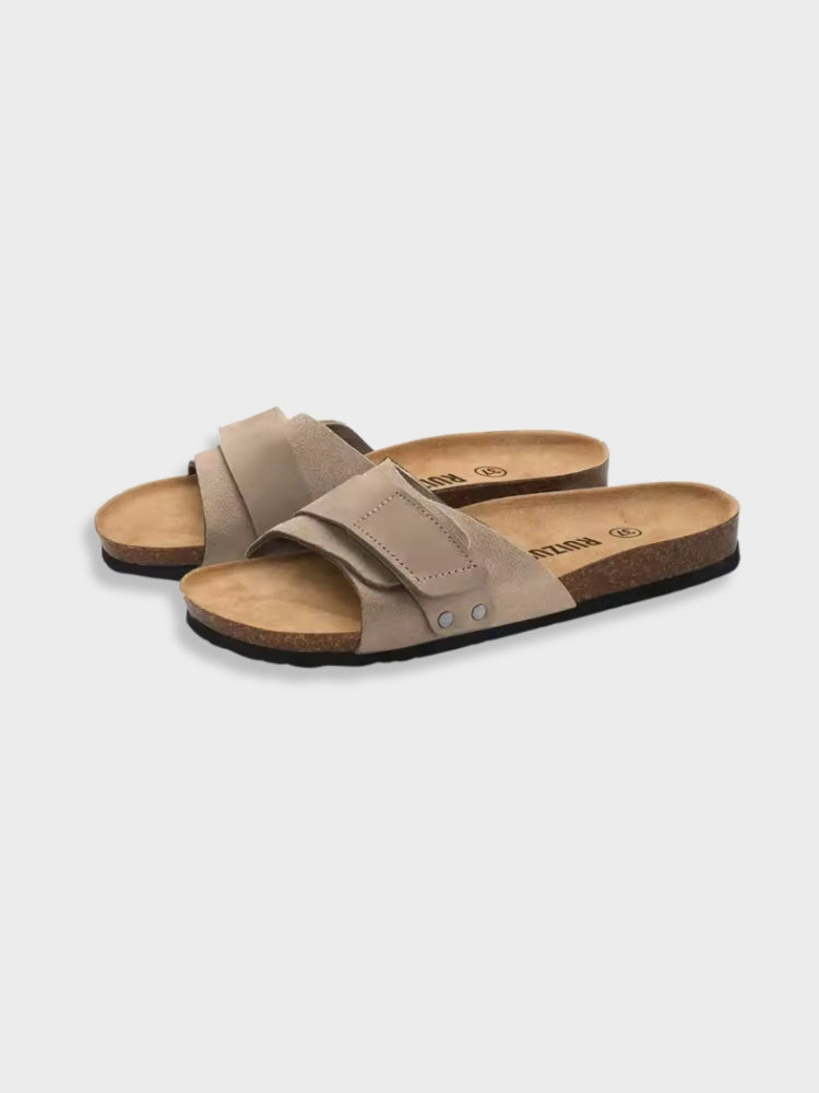 DCRB Men Flat Cork Slides