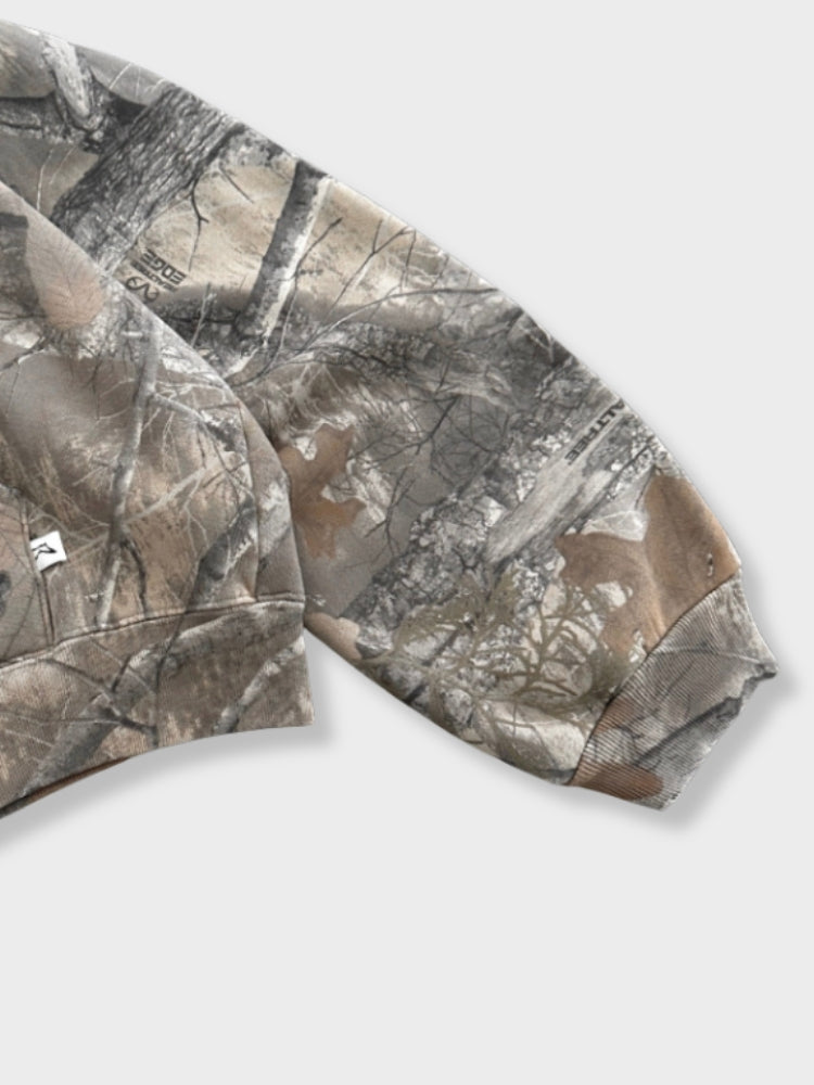 DCRB Zip Up Camo Hoodie