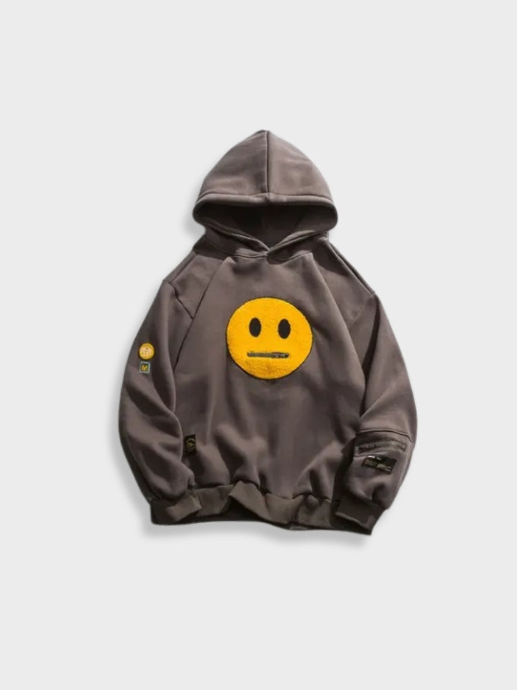 Vintage Smiling Hoodie