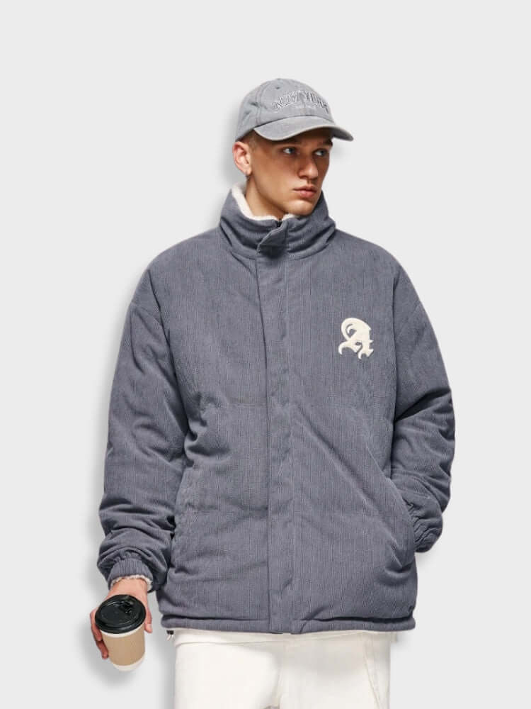 Reversable Fleece & Corduroy Jacket