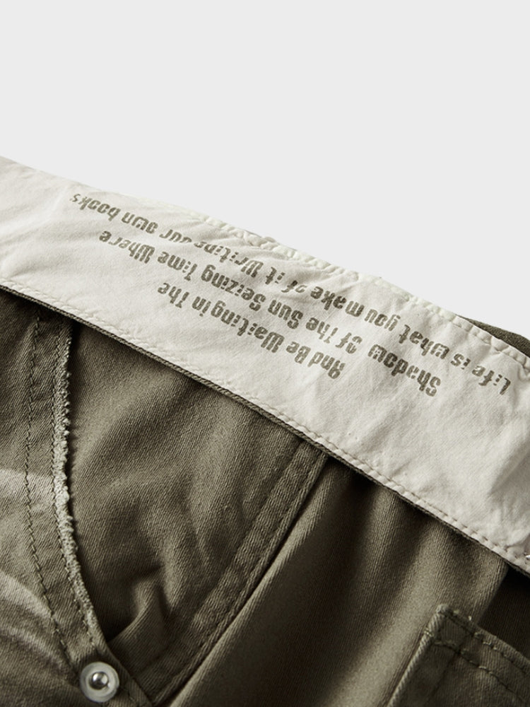DCRB Y2K Washed Denim Cargo