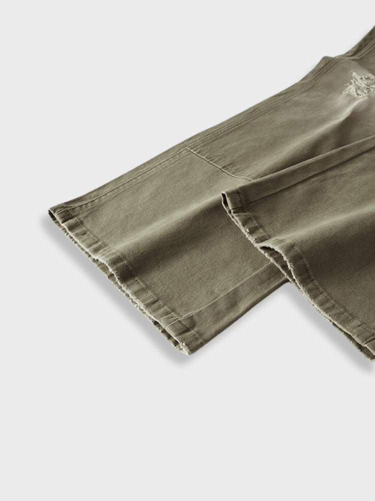DCRB Y2K Washed Denim Cargo
