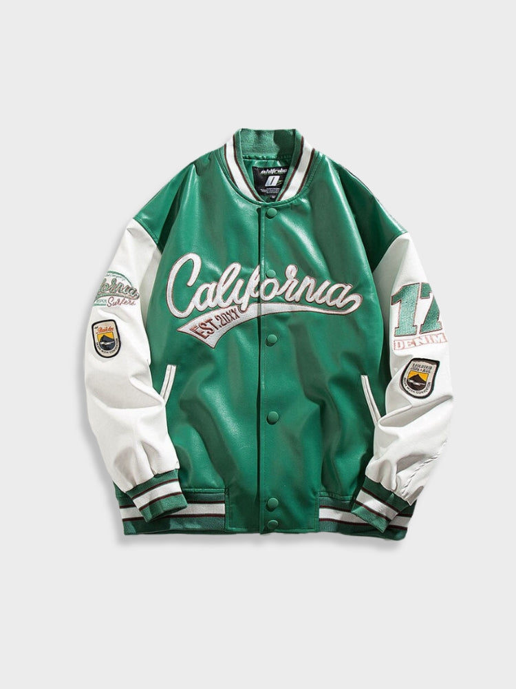 California Retro Baseball Jacket