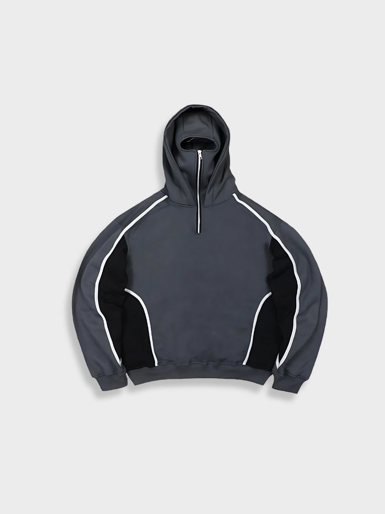 Double Hooded Ninja Hoodie