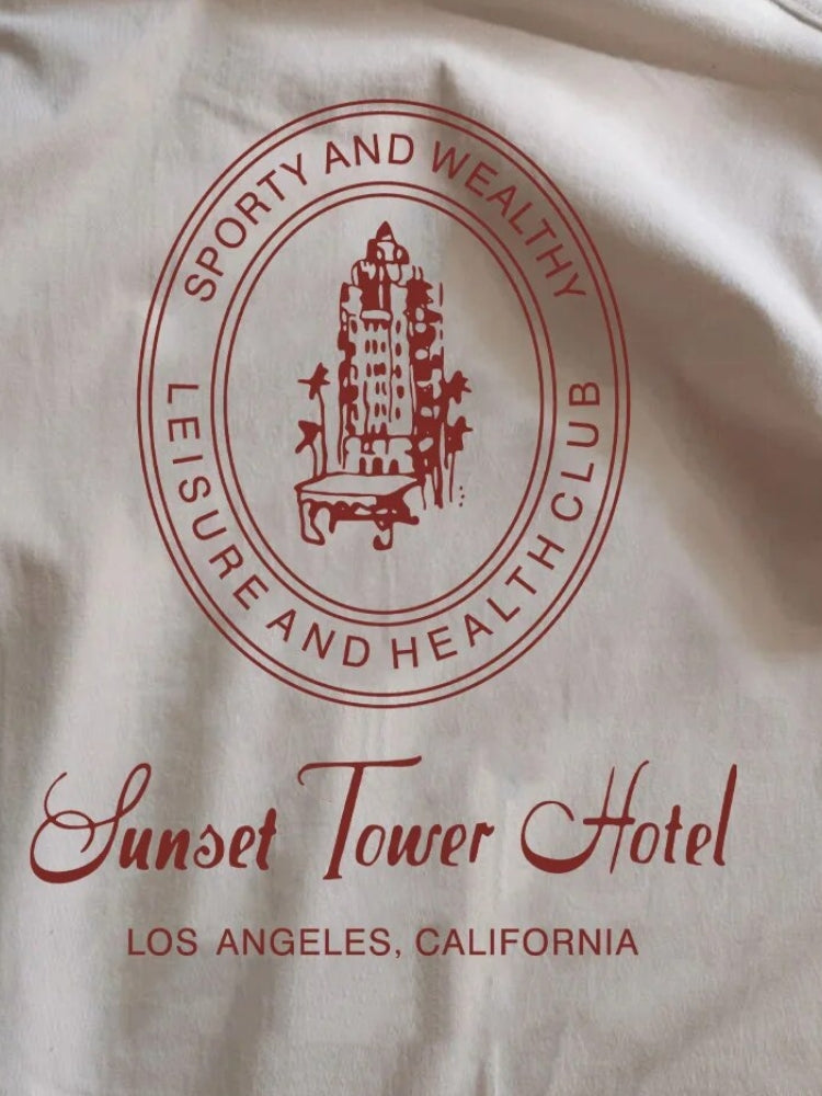 Vintage Sunset Tower Hotel Tee