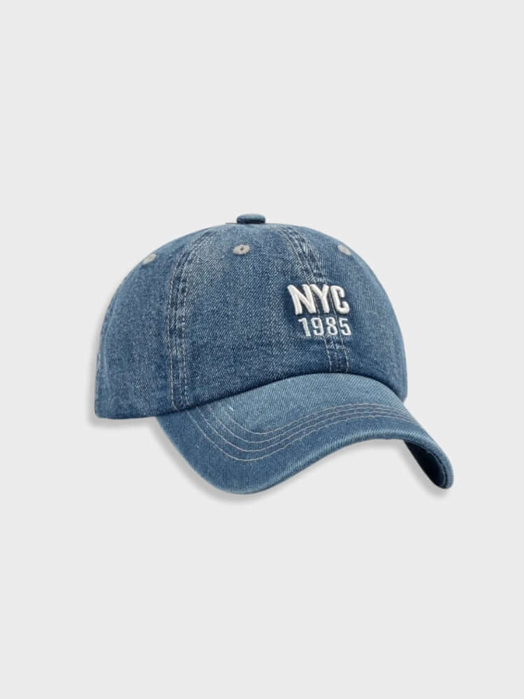 NYC Denim Cap