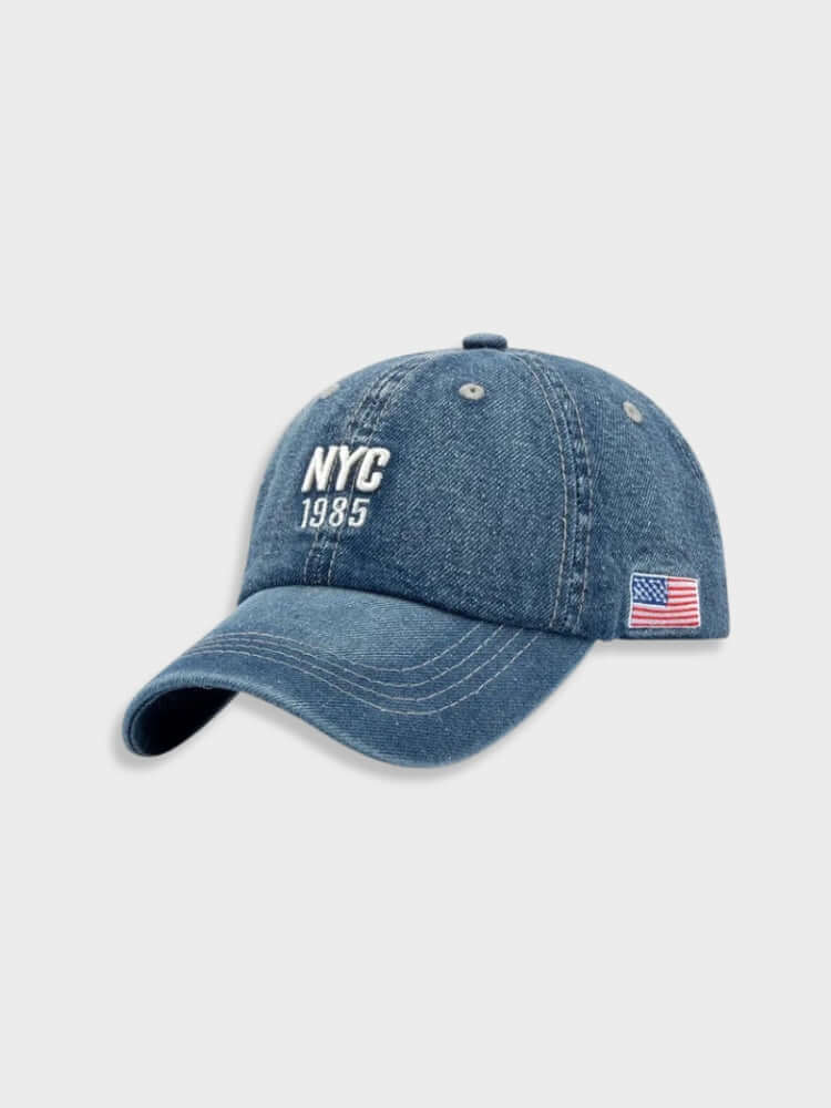 NYC Denim Cap