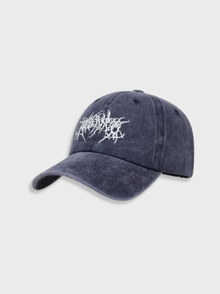 Denim Goth Cap