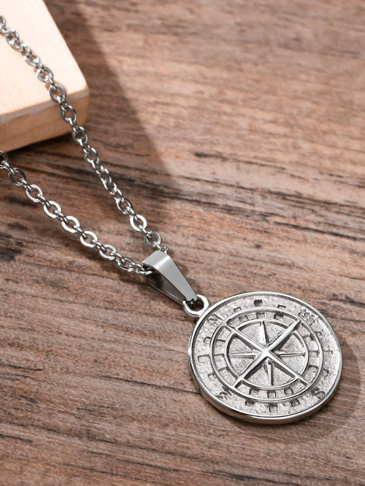 Old Money Compass Necklace