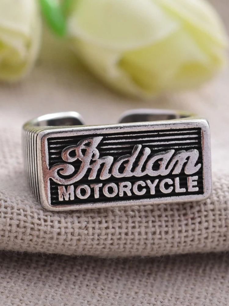 Vintage Indian Motorcycle Ring