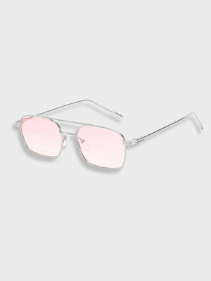 Silver / Pink Lens