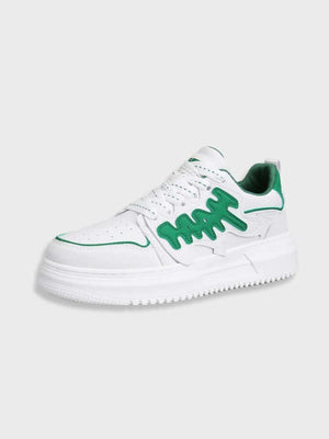 White / Green