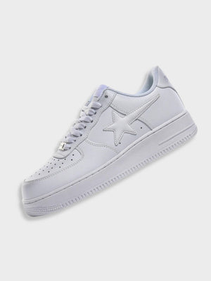 All white