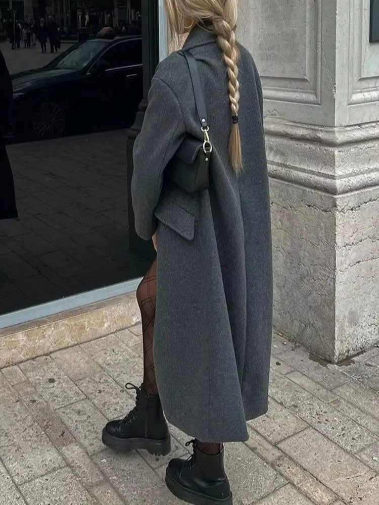 DCRB Casual Long Parka Coat